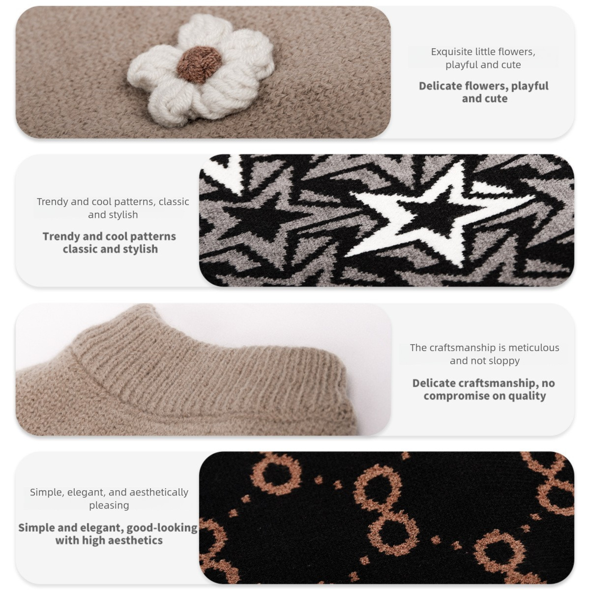 Luxury Pet Dog Sweater Small Medium Dogs Soft Warm Winter Classic Floral Pattern Puppy Clothes Cute Christmas Coat for Puppies Cats Girls