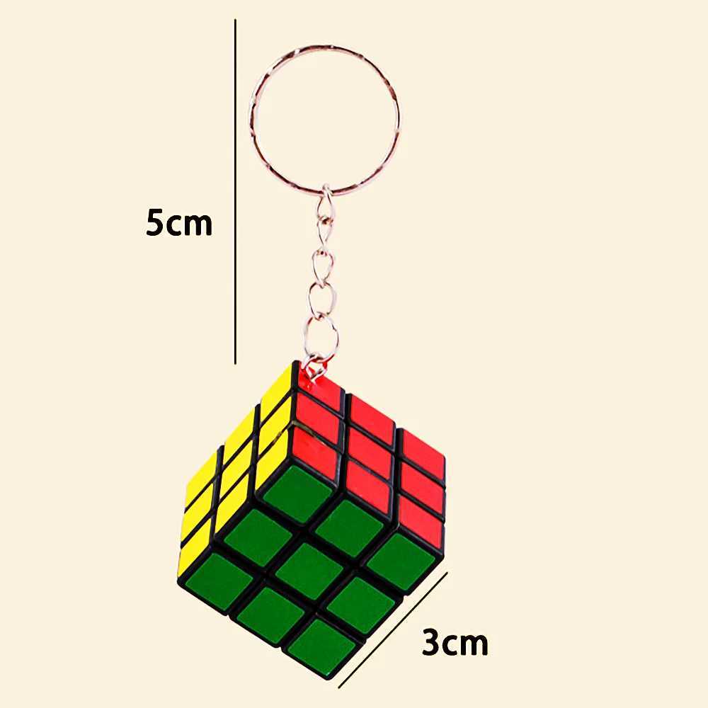 12Pcs 3cm Mini Magic Cube Children Educational Toys Kindergarten Prize Kids Birthday Party Favors Goodie Bag Pinata Fillers H260314
