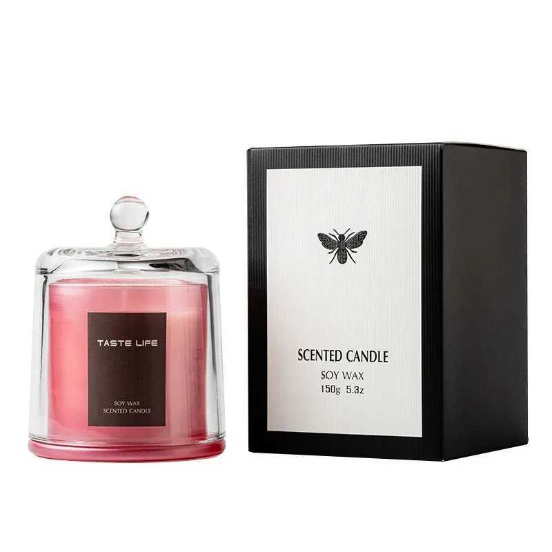 40 Hours Jar Scented CandleRelaxing Aromatherapy Candle Home Decoration Natural Soy Candle Glass Jar Candle Gifts for Women D260318