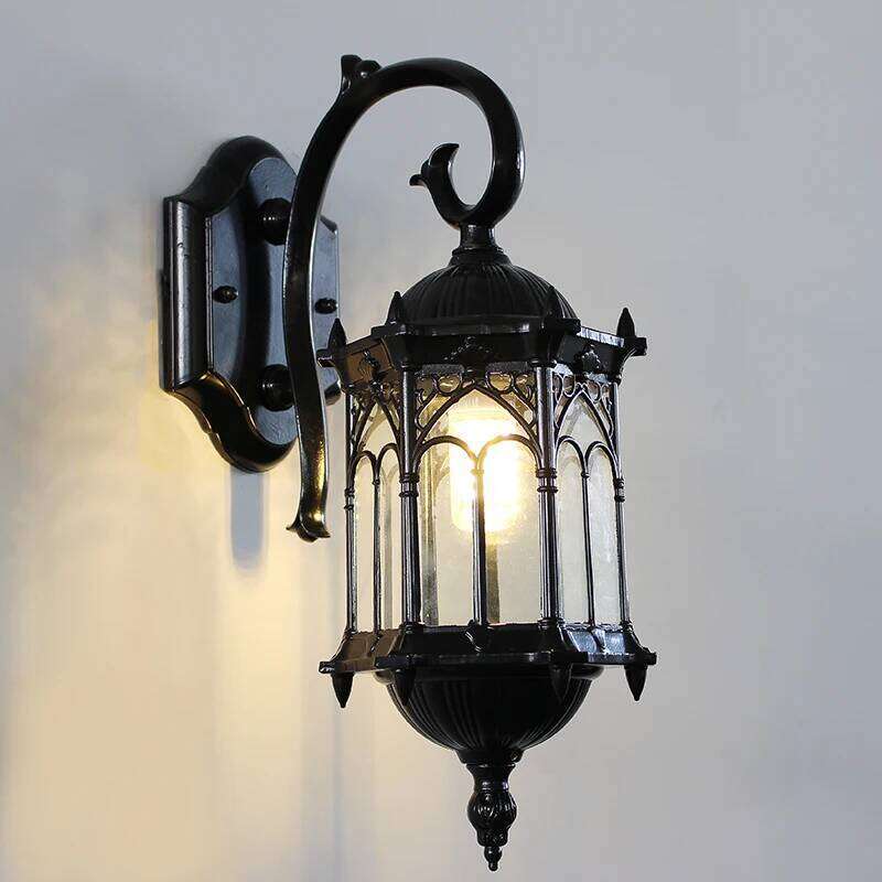 Europe outdoor light,rain-proof villa garden lighting fixtures yard gateway wall sconce retro decoration lamp 26Y0318