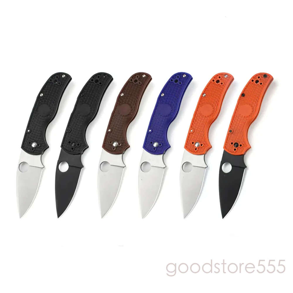 6Models C41 Pocket Knife CPM fixed blade knife SP30V couteau Folding pocket knife Blade Nylon Fiberglass Handle Portable Durable Utility Hiking Campin