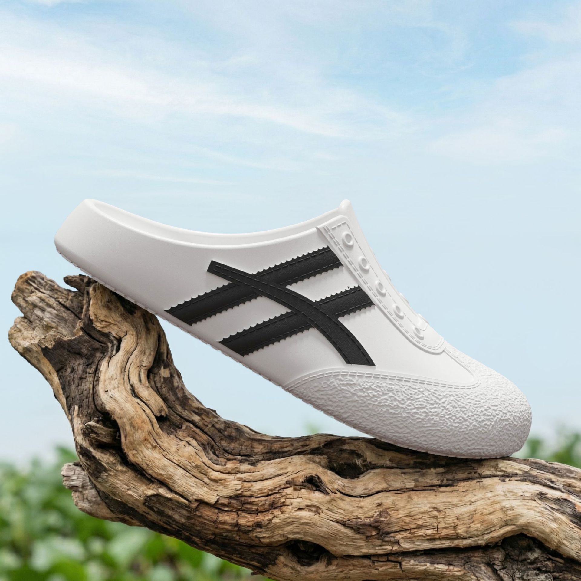hot Free delivery Slippers 2026 Baotou Half Slippers New Summer Outerwear Lazy One Foot One Step Cold Slippers