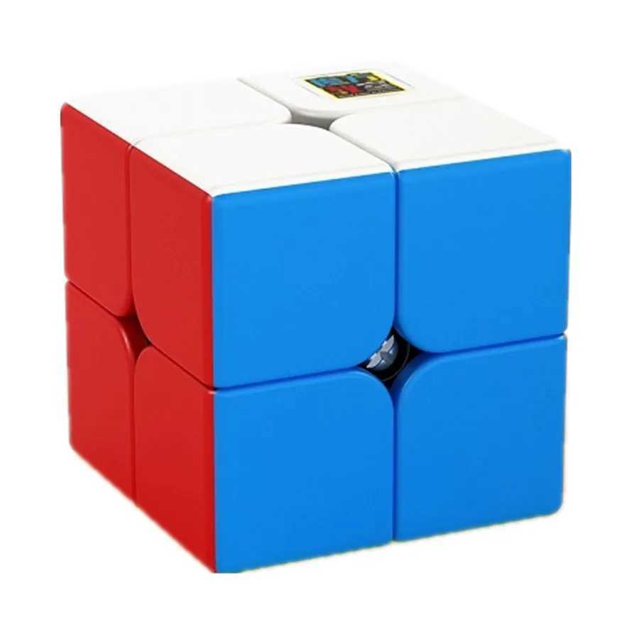 MoYu Meilong 2x2 Mini Magic Cubes 50mmx50mm Speed Puzzle Cubo Magico Educational Toys Birthday Christmas Gifts For Children H260314