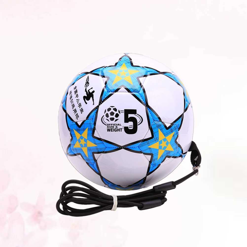 Pvc Football Equipment Durable Wear Resistant Student Training Soccer Ball With String Easy Carry Sports Balls For Child M260318