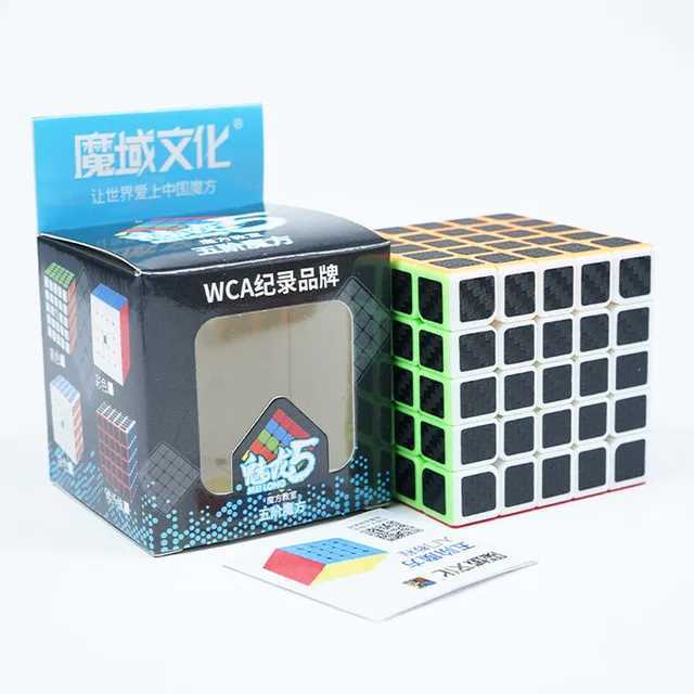 ECube Moyu Meilong 5X5 Stickerless Speed Cube Moyu Cubing Classroom 5X5X5 Magic Cube Professional Puzzle Toys for Children H260314