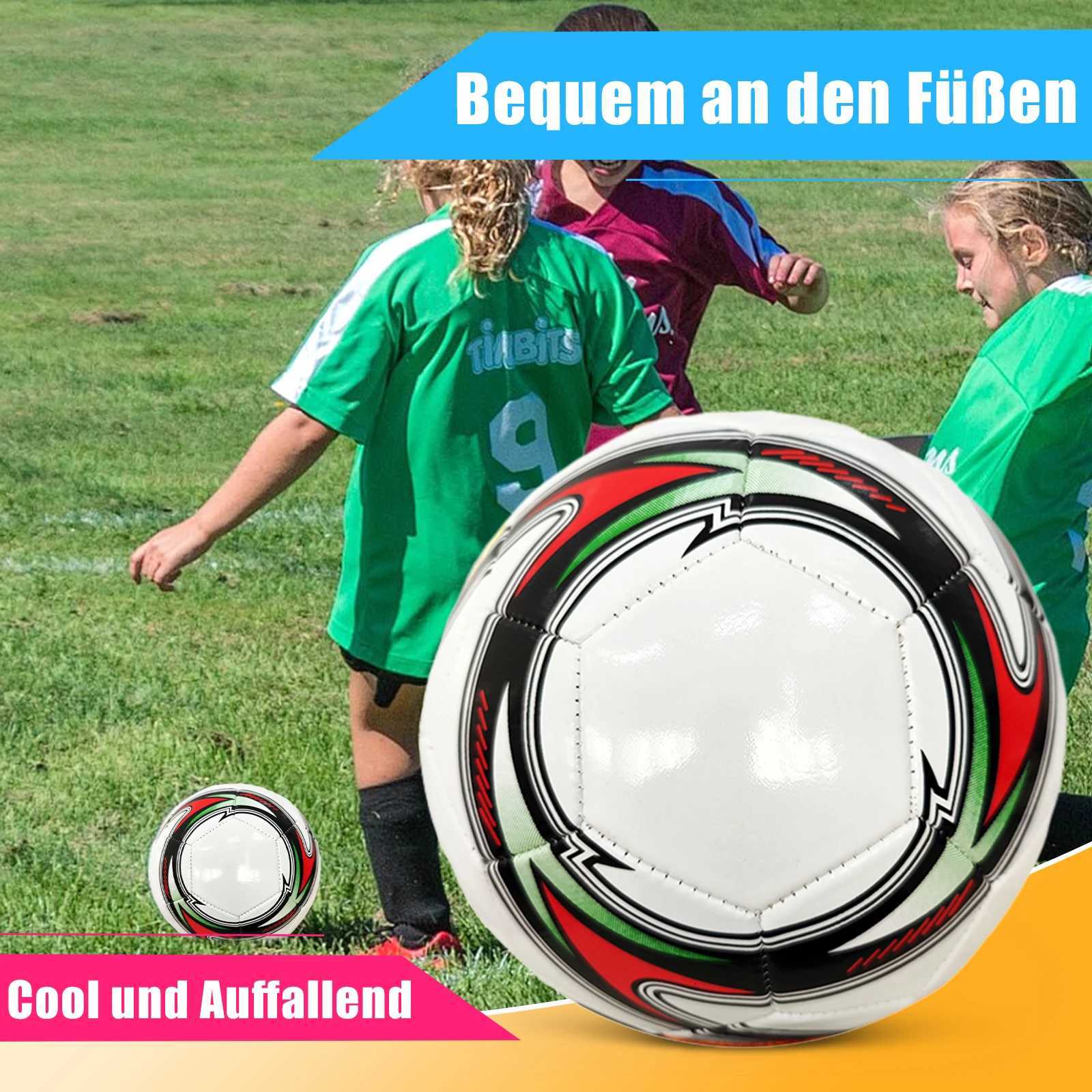 Size 5 Official Soccer Ball PU Wear Resistant Leakproof Pressure Proof Training Match Football for School Club Outdoor Sports M260318