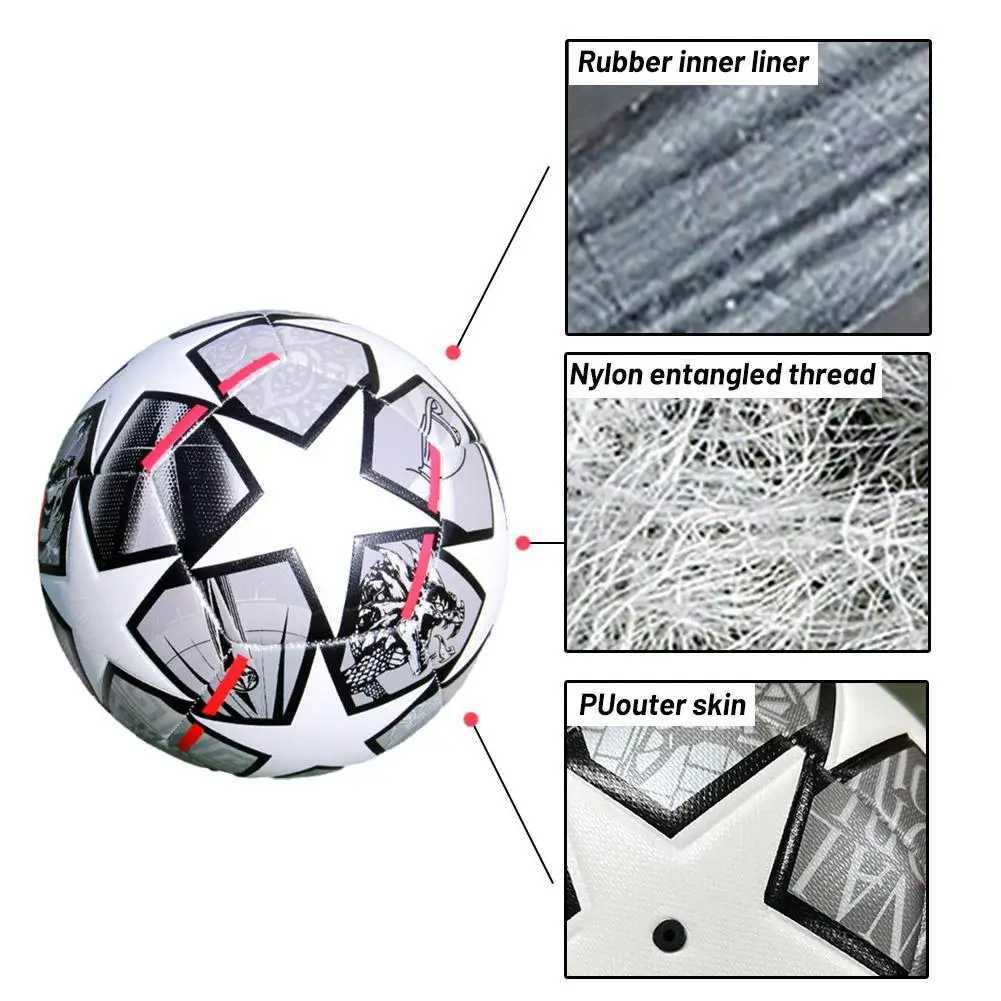 2025 Soccer Balls Professional Size 5 Size 4 High Quality Soft PU Seamless Outdoor Sports League Football Training Match Futbol M260318