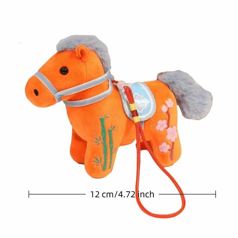 Cute Plush Pony Keychain Pony Pendant Soft Stuffed Animal Keyring Backpack Hanging Decor Pony Doll Year Of The Horse Mascot H260318 - view 7