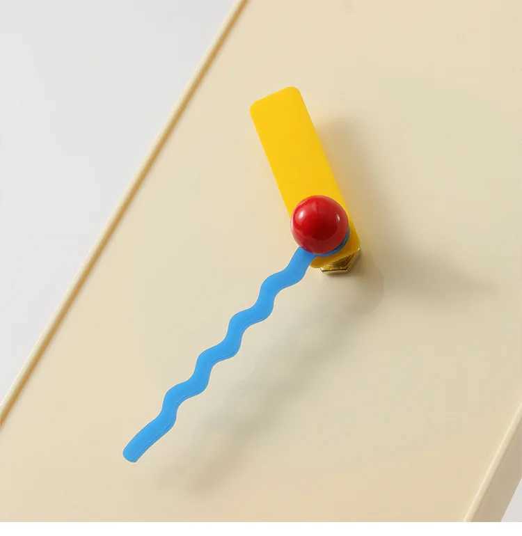 Home Furnishing Decoration Dopamine Wall Mounted Clock Living Room Kids Gifts Room Decoration Silent Mechanism Wall Clocks D260318