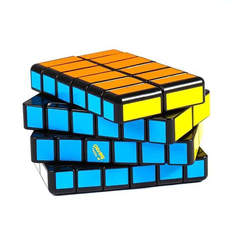 Calvins Puzzle Magic Cube Flat 246 Cube 2x4x6 Unequal Order Cube Black Sticker Shaped Childrens Puzzle Brain Burning Toy H260314