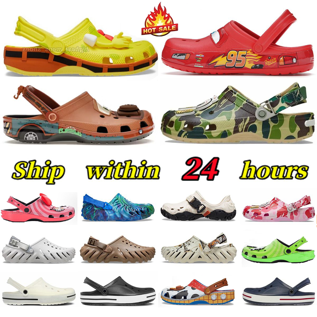 designer Slippers sandals camo blue green Classic Clog women men slides slippers beach waterproof shoes buckle outdoors sandal Mater One Piece Monkey summer sandal