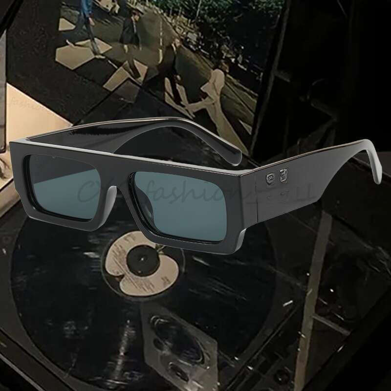 Of Whe Glasses 2026 NEW Men Rectangle Sunglasses Oval Unisex Glasses 53 Mm Off Whitehoody Glasses Man Woman Fashion Retro Small Frame Design Of Wht Glasses 6f9