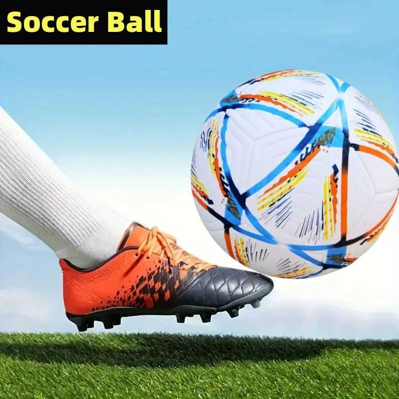 Soccer Balls Official Size 5 PU Material Seamless Match Training Football Goal Team Outdoor Professional Functional Training M260318