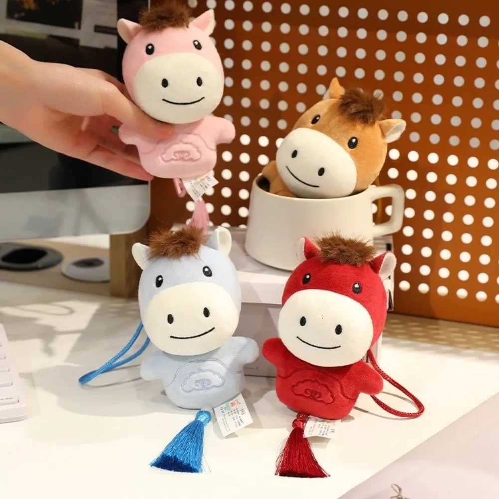 Cute Plush Pony Keychain Pony Pendant Soft Stuffed Animal Keyring Backpack Hanging Decor Pony Doll Year Of The Horse Mascot H260318 - view 5