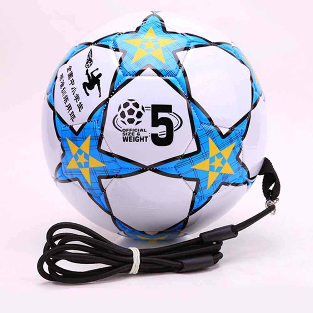 Pvc Football Equipment Durable Wear Resistant Student Training Soccer Ball With String Easy Carry Sports Balls For Child M260318