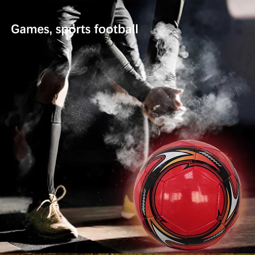 Size 5 Official Soccer Ball PU Wear Resistant Leakproof Pressure Proof Training Match Football for School Club Outdoor Sports M260318