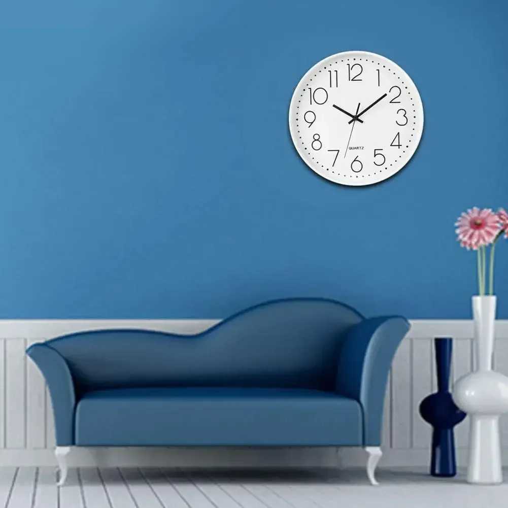 Luminous Wall Clock Large Dial Wall Hanging Clock Travel Time Accuracy Travel Time Accuracy for School Decoration Bedroom D260318