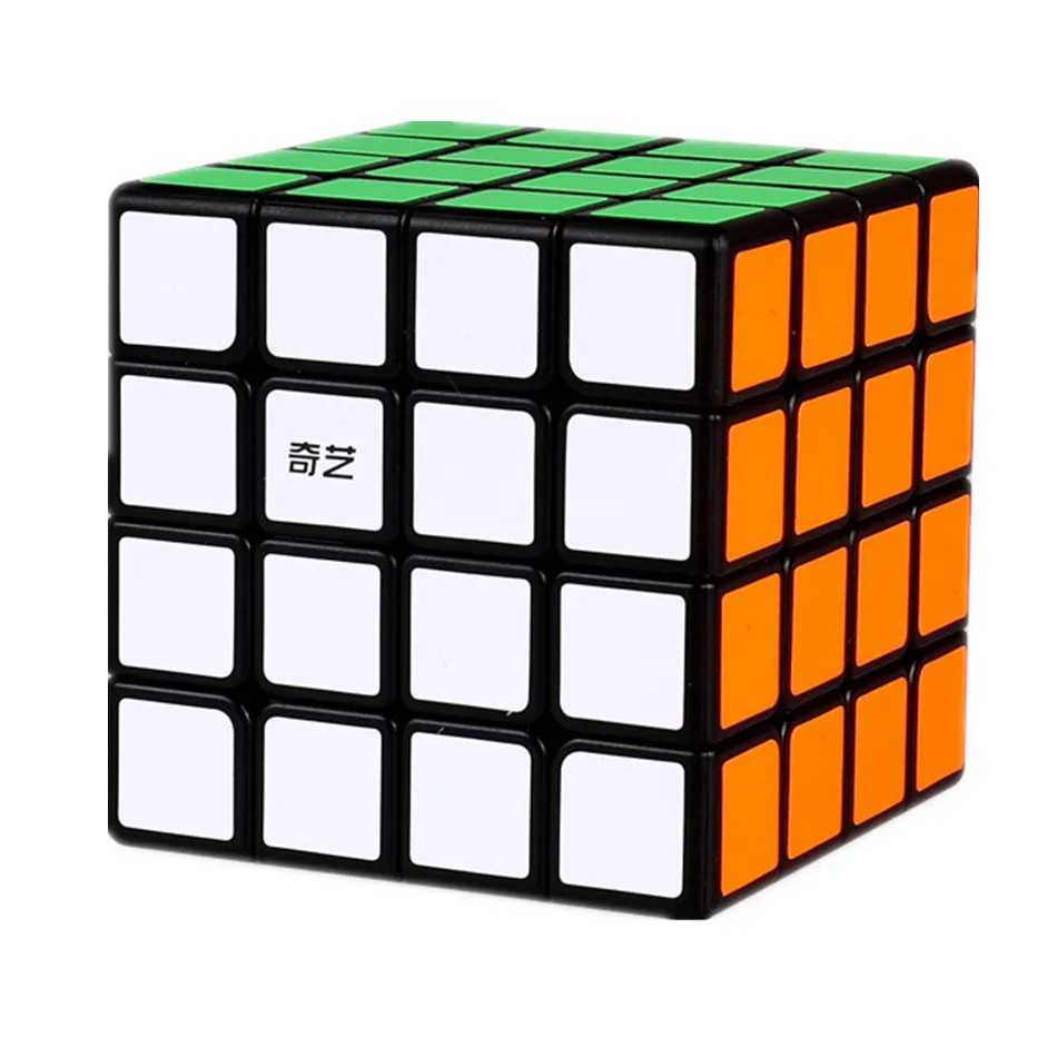 Qiyi Magic Cube 2x2 3x3 4x4 5x5 6x6 Black Stickers Educational Puzzle Magic Cube Toys For Children Kids Gift Toy Cubo Magico H260314