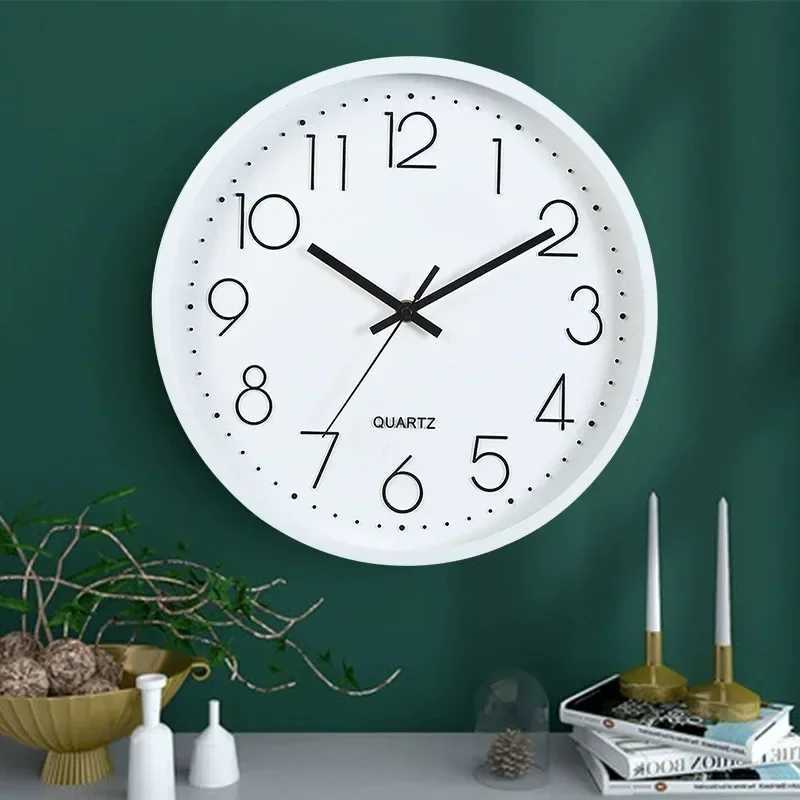 Luminous Wall Clock Large Dial Wall Hanging Clock Travel Time Accuracy Travel Time Accuracy for School Decoration Bedroom D260318