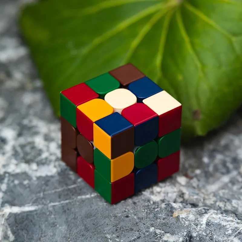 New Color Magic Cube Puzzle Kid Toy 3X3 Professional Cube Single Magnetic Best Gift Fast Silent Zero Delay Ultra-Fast Turning H260314