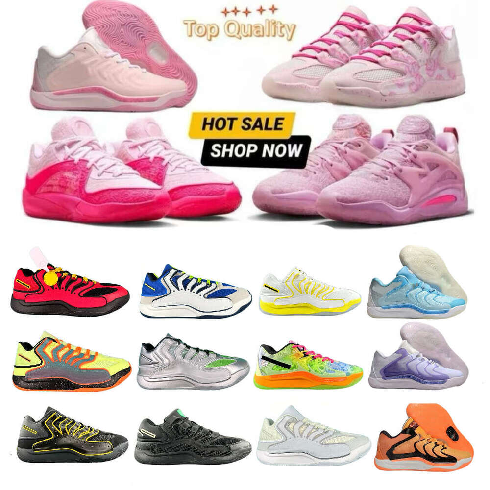 Top Quality KD Aunt Pearl 16 15 17 Basketball Shoes Metallic Gold Easy Money sinper Late Night Black White Pink Sneakers