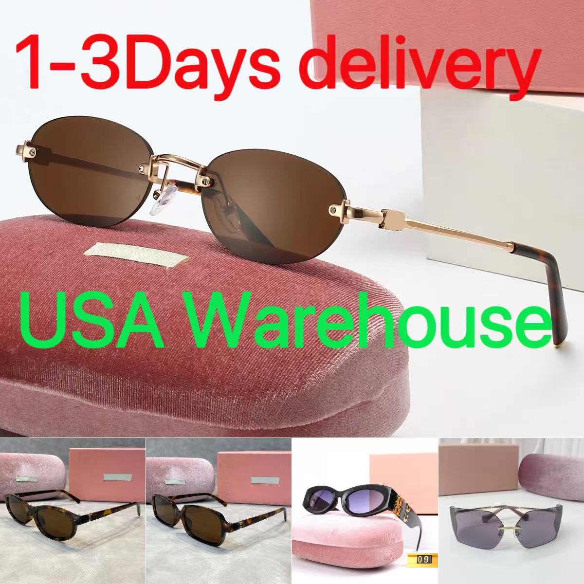 MU Designer Sunglasses Fashion Classic Women's Square Sunglasses Outdoor Beach Travel Photography Daily Wear UV resistant Sunglasses High quality velvet box