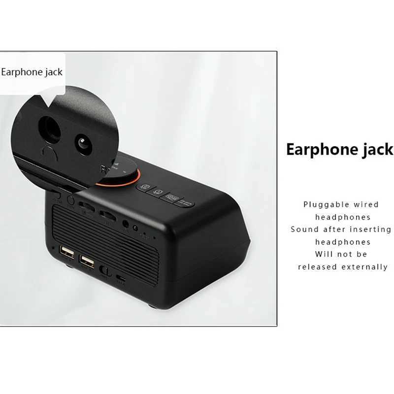 Mordern FM Radio LED Alarm Clock for Bedside Wake Up Digital Table Calendar with Temperature Thermometer Humidity Hygrometer D260318