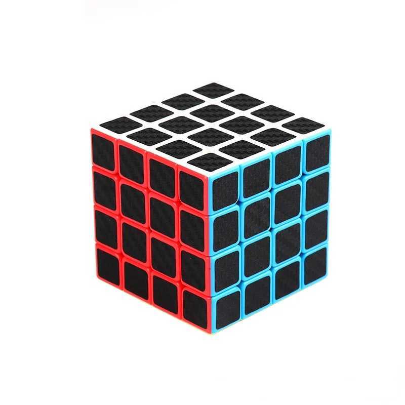 Moyu Meilong 3x3x3 4x4x4 Professional Magic Cube Carbon Fiber Sticker Speed Cube Square Puzzle Educational Toys for Children H260314