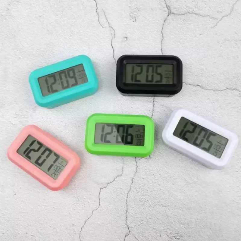 Desk Decorations Multi-functional LED Digital Alarm Clock with Calendar and Time-Display for Bedroom or Office Use D260318