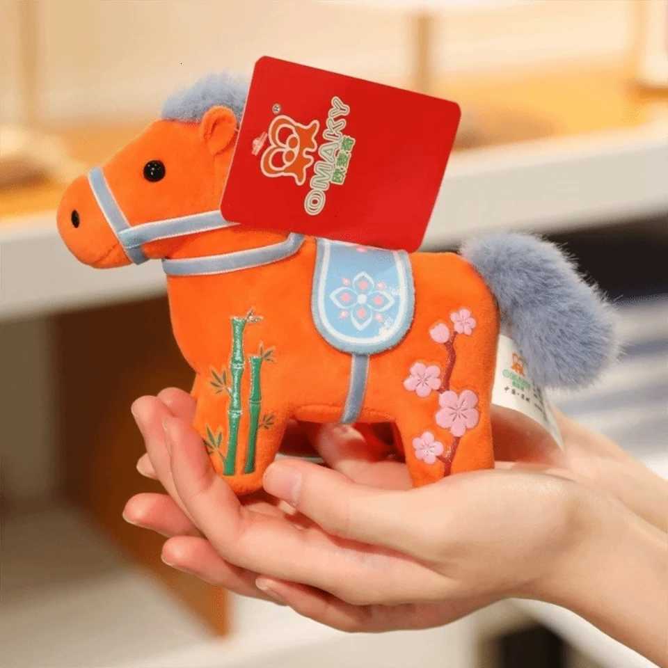 Cute Plush Pony Keychain Pony Pendant Soft Stuffed Animal Keyring Backpack Hanging Decor Pony Doll Year Of The Horse Mascot H260318 - view 6