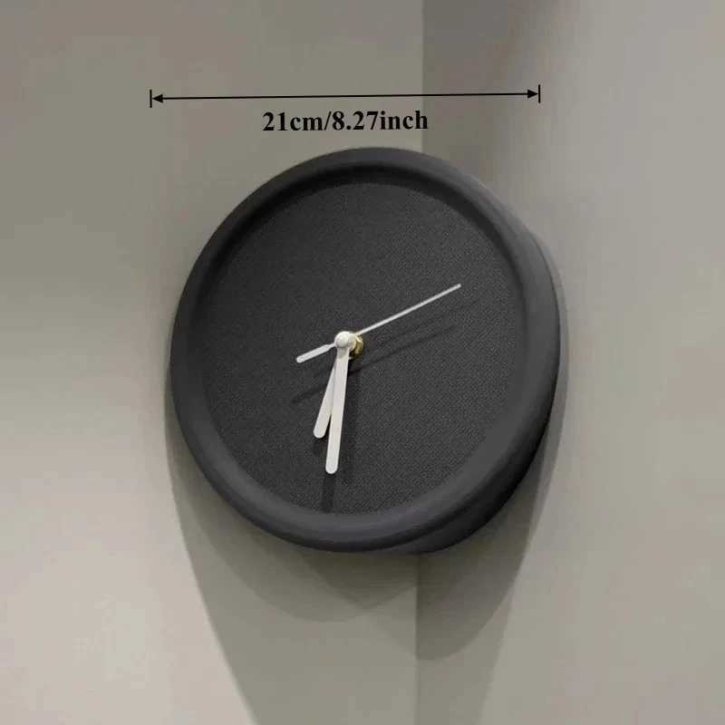 1pc Bright Corner Angle Clocks Creative Wall Clocks Minimalism Clock Personality Living Room Clock Modern Home Aesthetic Decor D260318