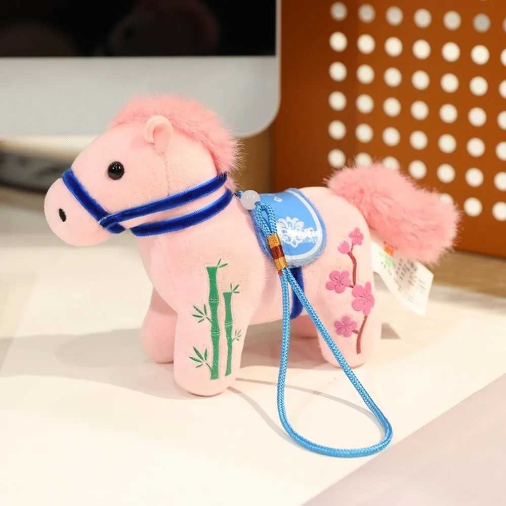 Cute Plush Pony Keychain Pony Pendant Soft Stuffed Animal Keyring Backpack Hanging Decor Pony Doll Year Of The Horse Mascot H260318 - view 4