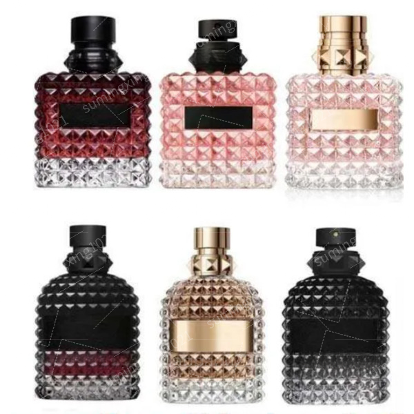 US 3-7days Born In Roma intense Perfume Purple Melancholia men women Fragrance 100ml 3.4oz Green Cologne Eau De Parfum Long delivers fast 1021