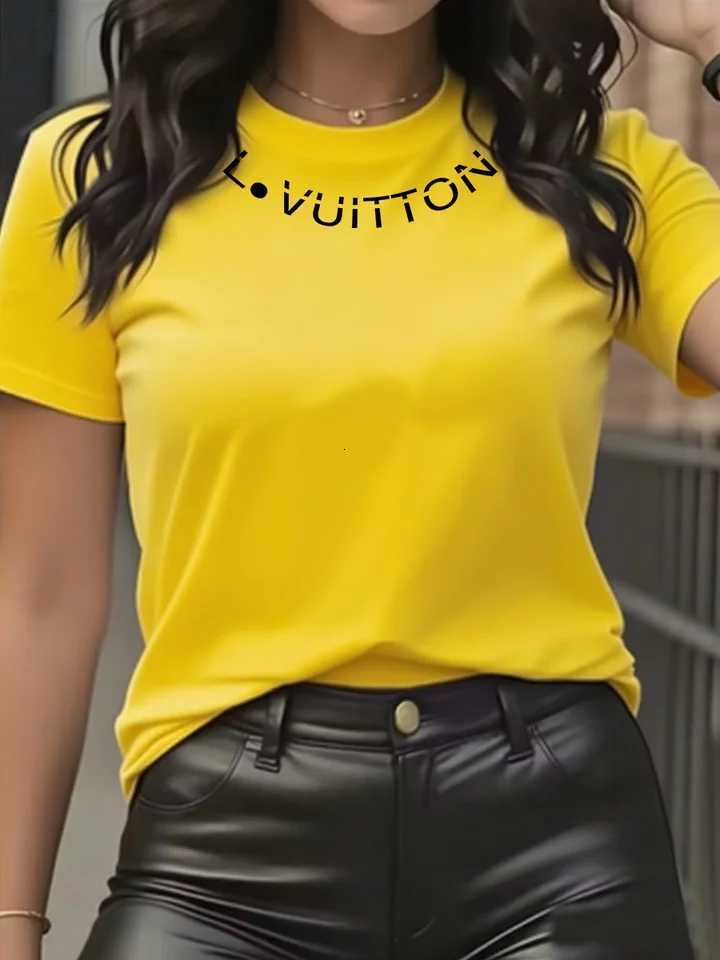 Summer new style mens and womens cotton printed loose-fitting casual fashionable high-quality letter short-sleeved T-shirt topT260317