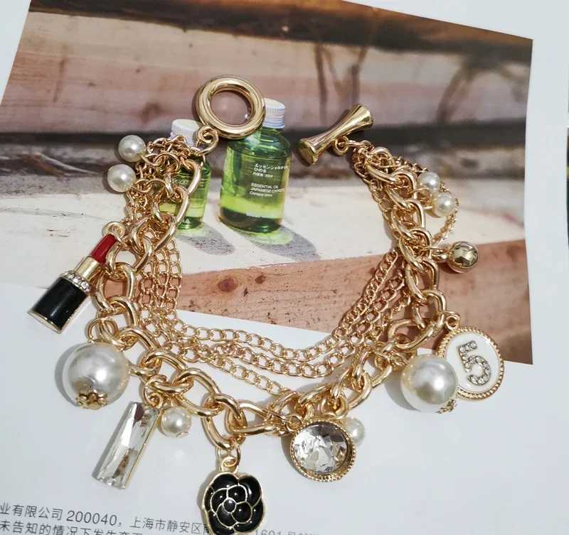 TrenDY Pearl Tassel for Women Bijoux Crystal No5 Luxury Pulseiras Feminina Gift Jewelry H260318 - view 4