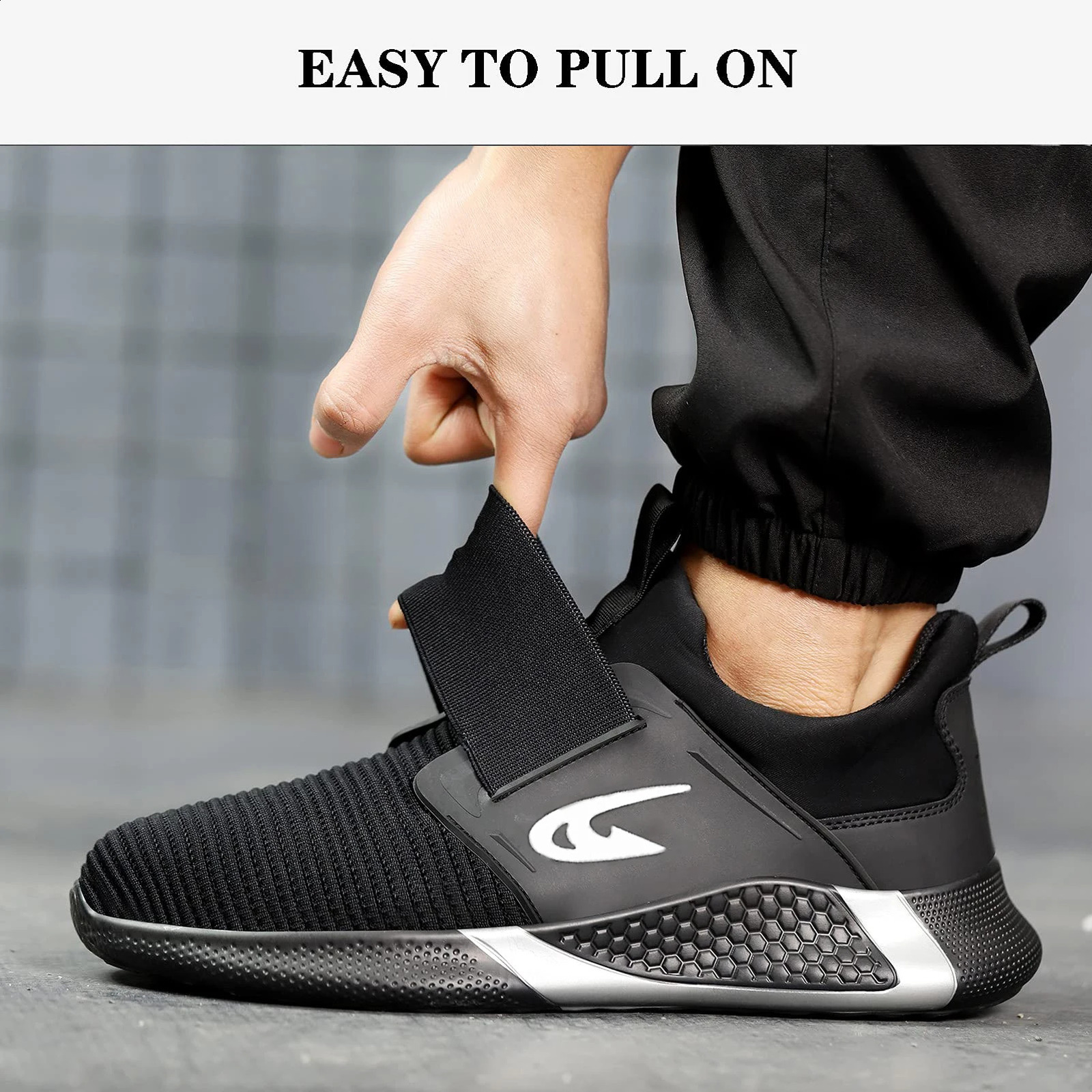 Steel Toe Safety Shoes for Men Women Puncture Proof Tread Sneakers Breathable Safety Shoes For Men Summer Lightweight Work Shoes 260318