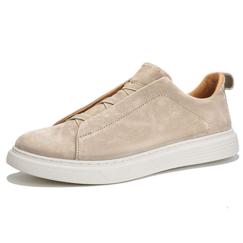 Free best shipping Top Layer Pigskin 47 Leather Cross-Border Large Size Men's Loafers Foreign Trade Trendy Casual Shoes