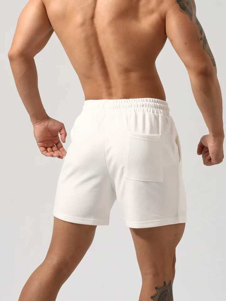 Mens Casual Sports Shorts Made Of Cotton Fitness Elastic And Light THree-inch Pants Are Suitable For Daily Outdoor Beach M260318