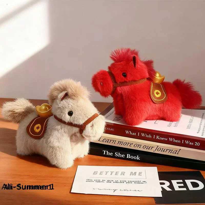 The Year Of Horse Mascot Keychain Chinese New Year 2026 Pendant Cute Cartoon Plush Pony Keyring Spring Festival Party Supplies H260318 - view 4