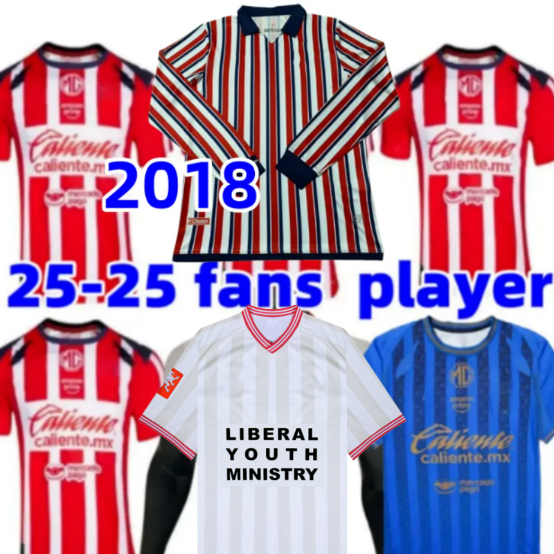 2025 2026 Chivas de Guadalajara jerseys 25 26 CHICHARITO A.ZALDIVAR CALDERON J.MACIAS BRIZUELA F. BELTRAN home away Alvarado HOMBRE football shirt size S-4XL