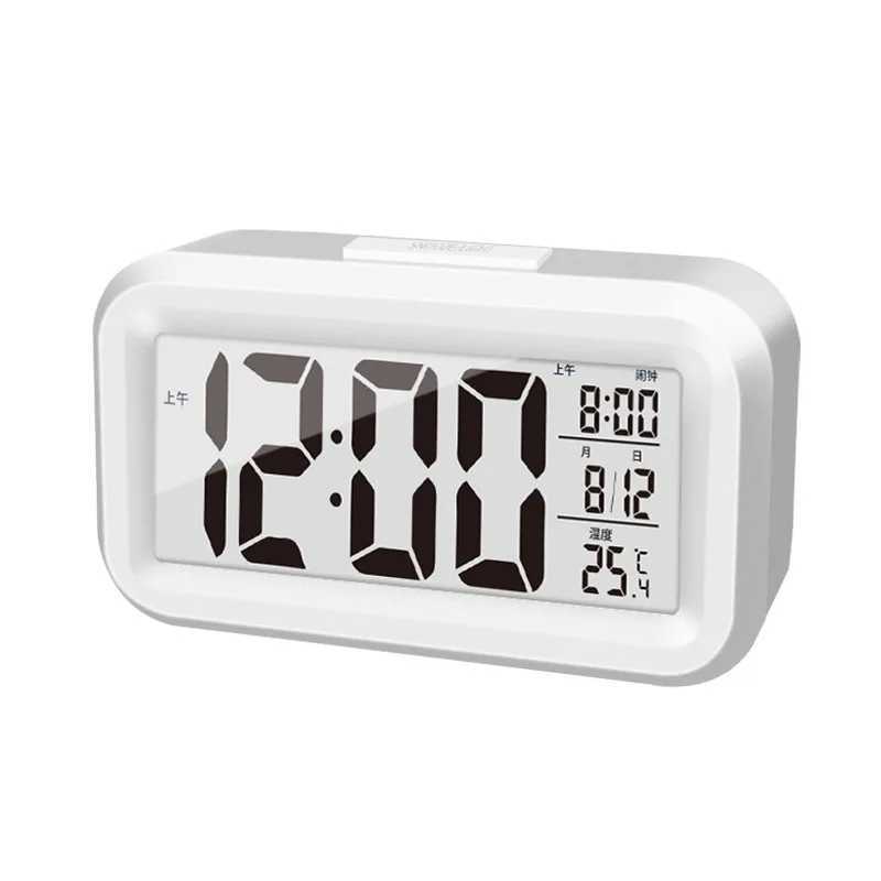 Digital Alarm Clock Student-specific Bedside Desk Smart Digital Hour Clock Multi-functional Mini Electronic Alarm Clock D260318
