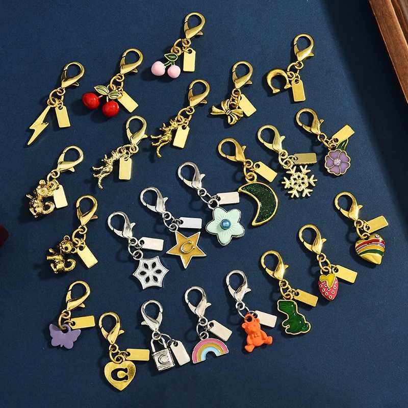 Exquisite Cherry Butterfly Keychains For Women Bag Pendant Car Keyring Creative Fashion Backpack Decoration Accessories Gifts H260318 - view 4