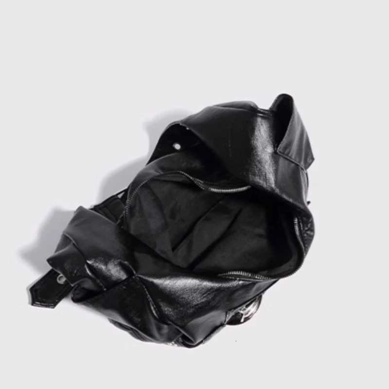 Belt Buckle Women Luxury Designer Handbag and Purses PU Rivet Multiple Pockets Y2K Large Capacity Shoulder Bags Big TotesZ260317