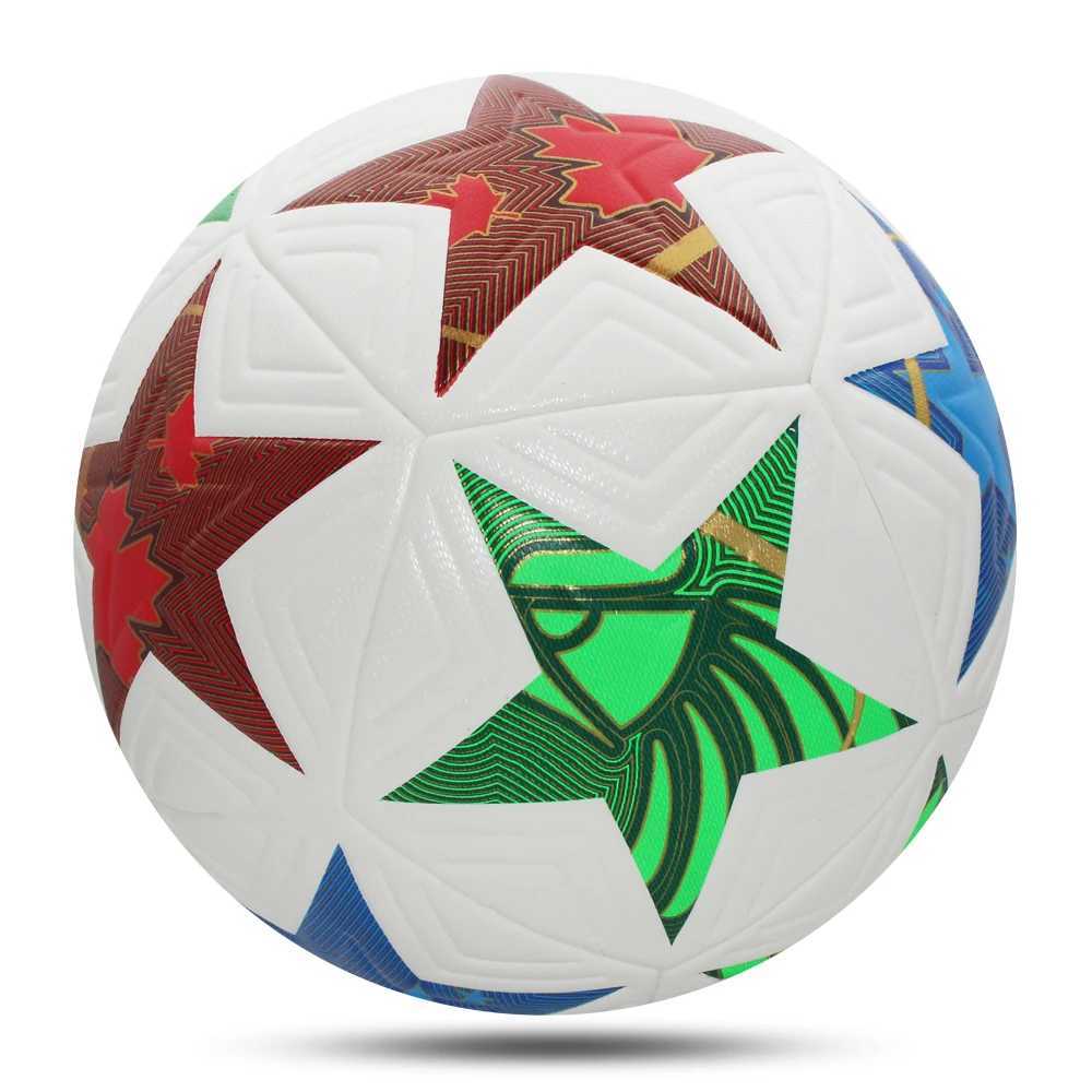 New Soccer Ball Official Size 5 PU Material High Quality Grass Outdoor Team Match Game Football Training Seamless futbol topu M260318