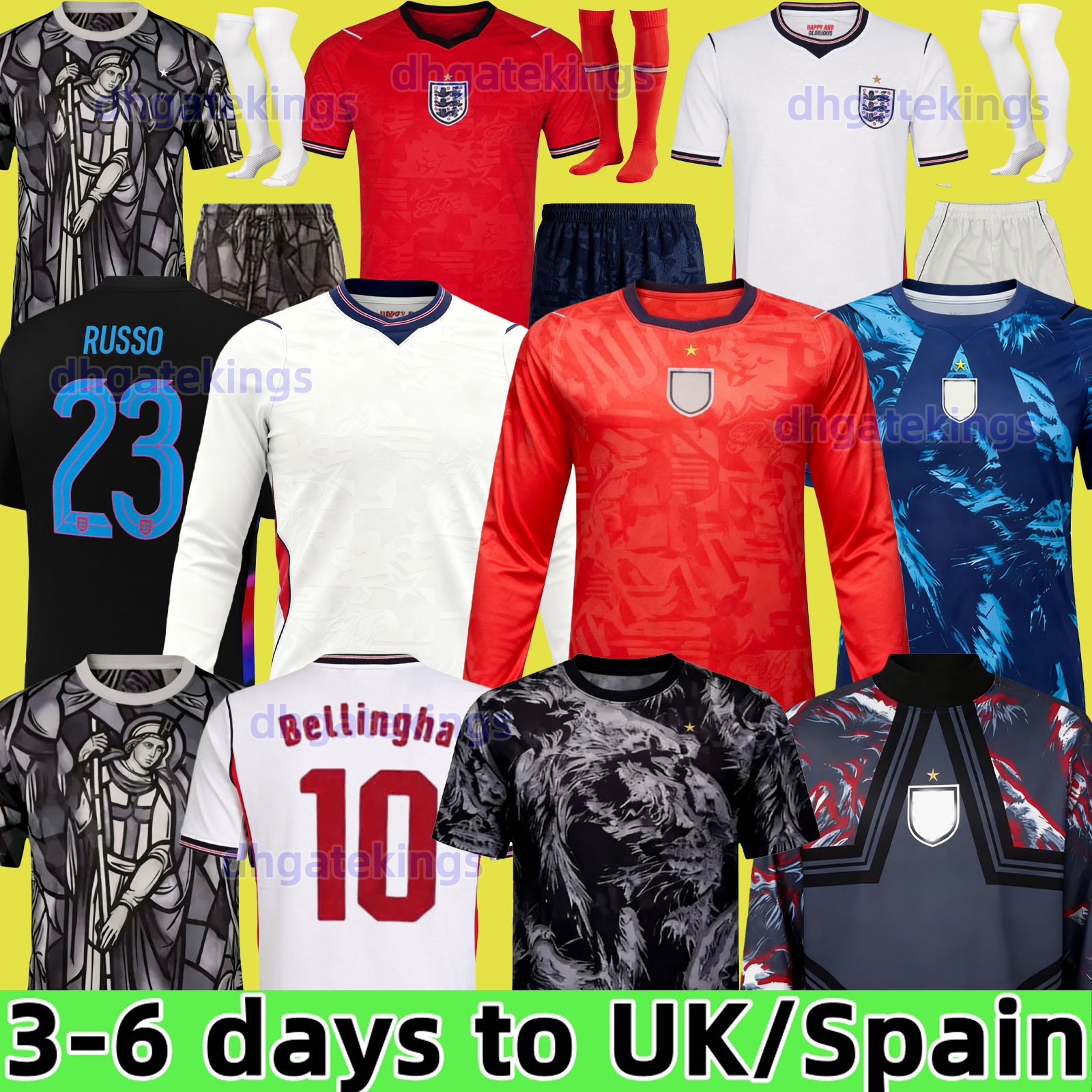 england world cup 2026 Soccer Jersey Men Kids KANE BELLINGHAM MAINOO BOWEN RICE FODEN GORDON TONEY PALMER PICKFORD Football Shirt Soccer Uniforms WOMEN 2025 26 27