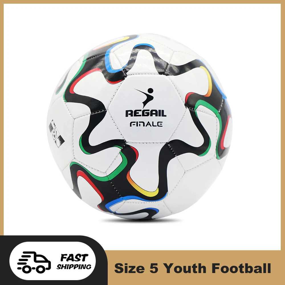 Kids Training Soccer Balls Size 5 Soccer Ball for Youth Machine Stitched Football for Sports Training Match Game Footballs M260318