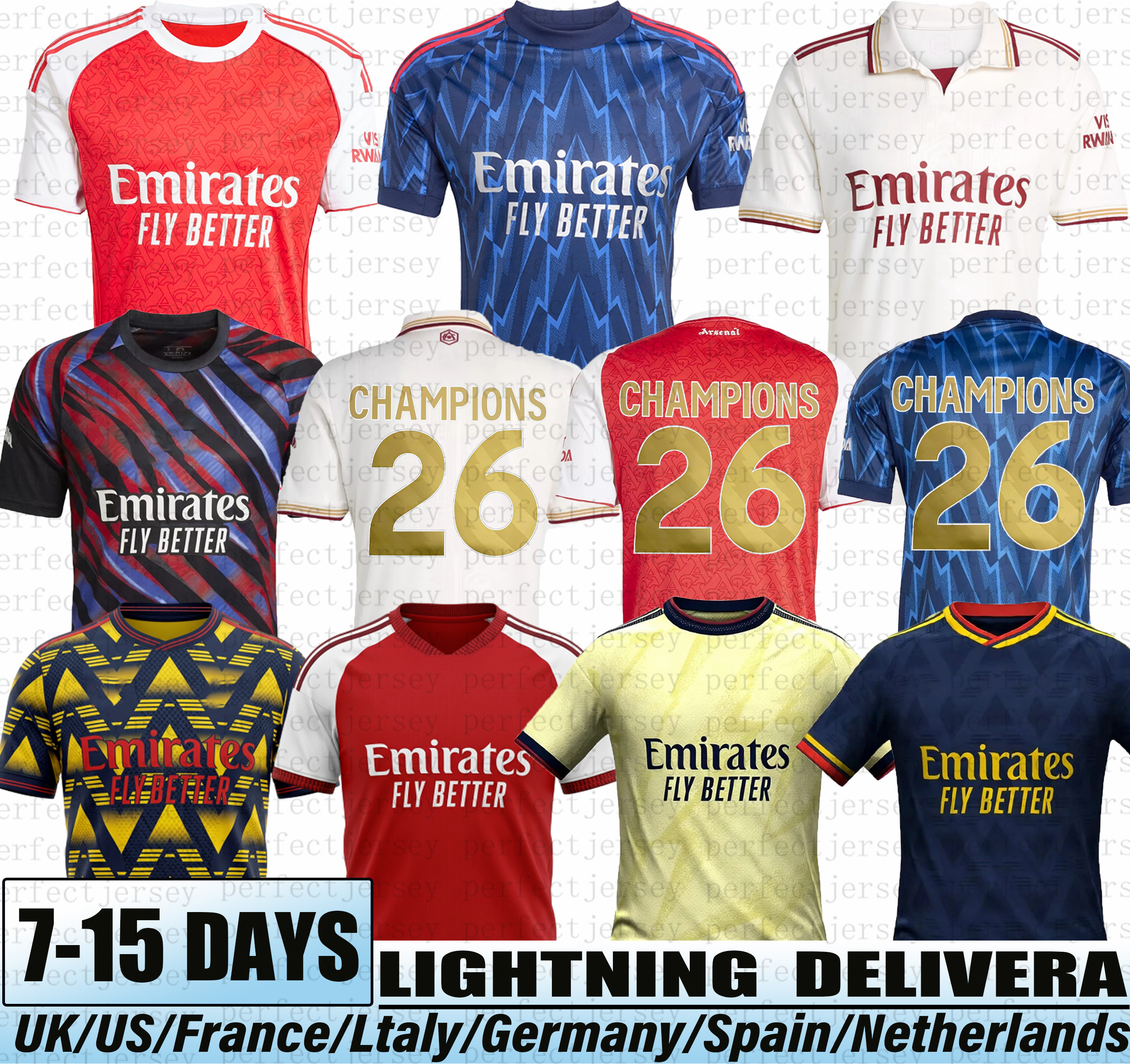 Arsenaljersey kit Arsenally jersey football tops Soccer Jerseys vintage SAKA GYOKERES 25 26 EZE ODEGAARD RICE MADUEKE MARTINELLI BERGKAMP HENRY