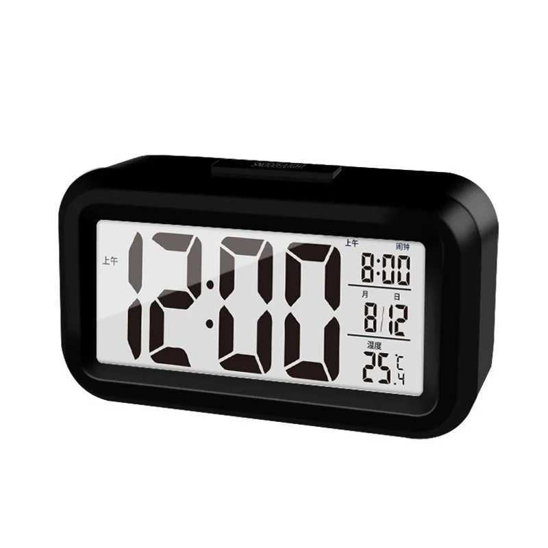 Digital Alarm Clock Student-specific Bedside Desk Smart Digital Hour Clock Multi-functional Mini Electronic Alarm Clock D260318