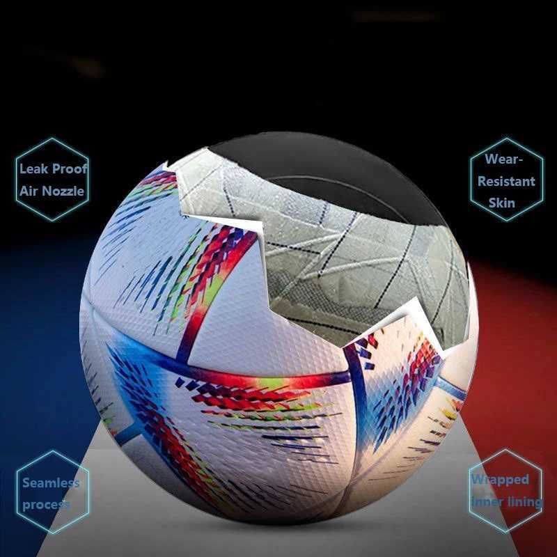 Size 5 Soccer Balls Professional High Quality Soft PU Seamless Outdoor Sports Football Training Match M260318