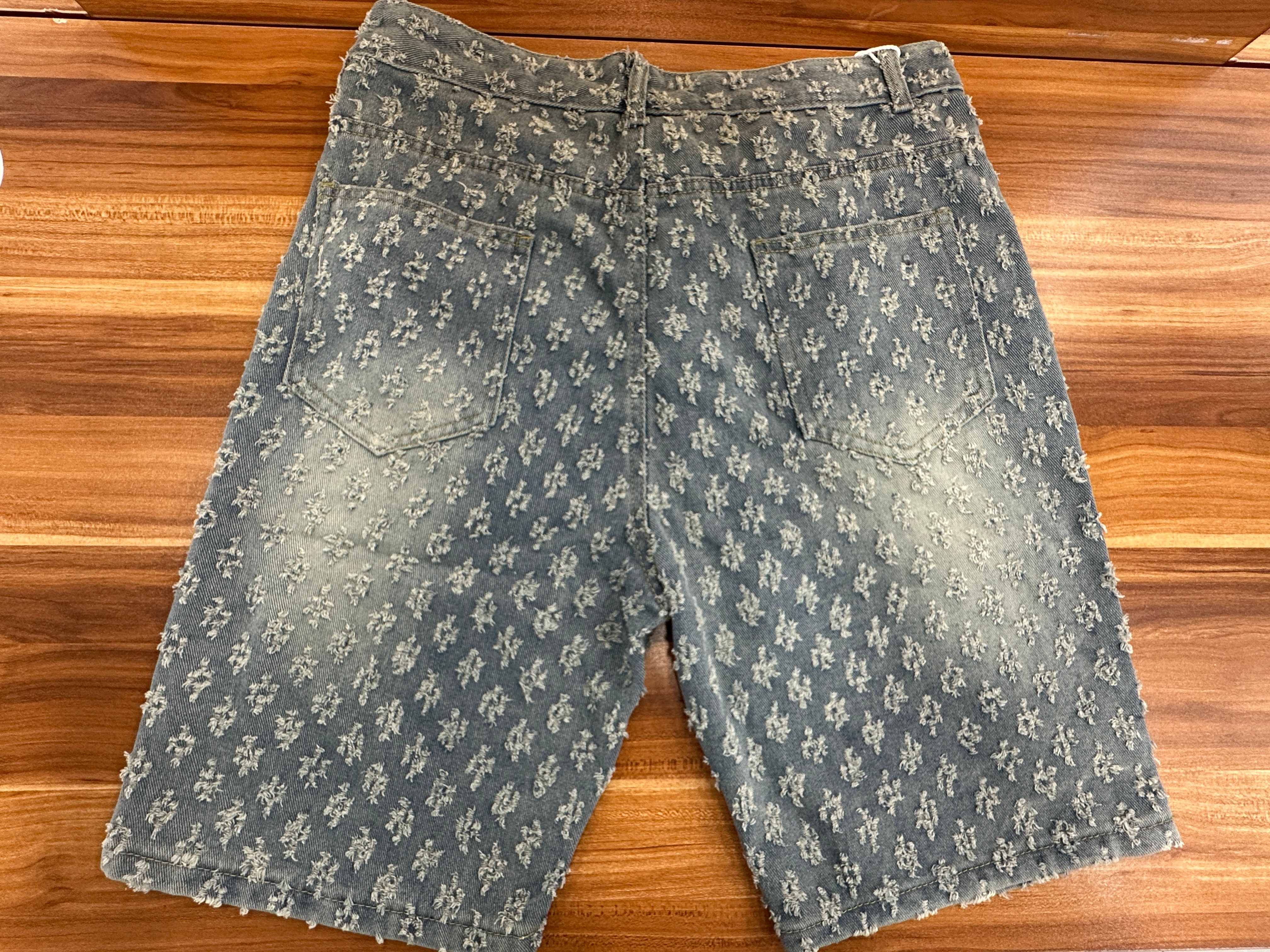 Men's Shorts Casual Jeans for Mens Washed Denim pants Fashion Men High Street Harajuku Retro Trendy Fashion Loose Fit Fir Straight Leg Y2k Goth P